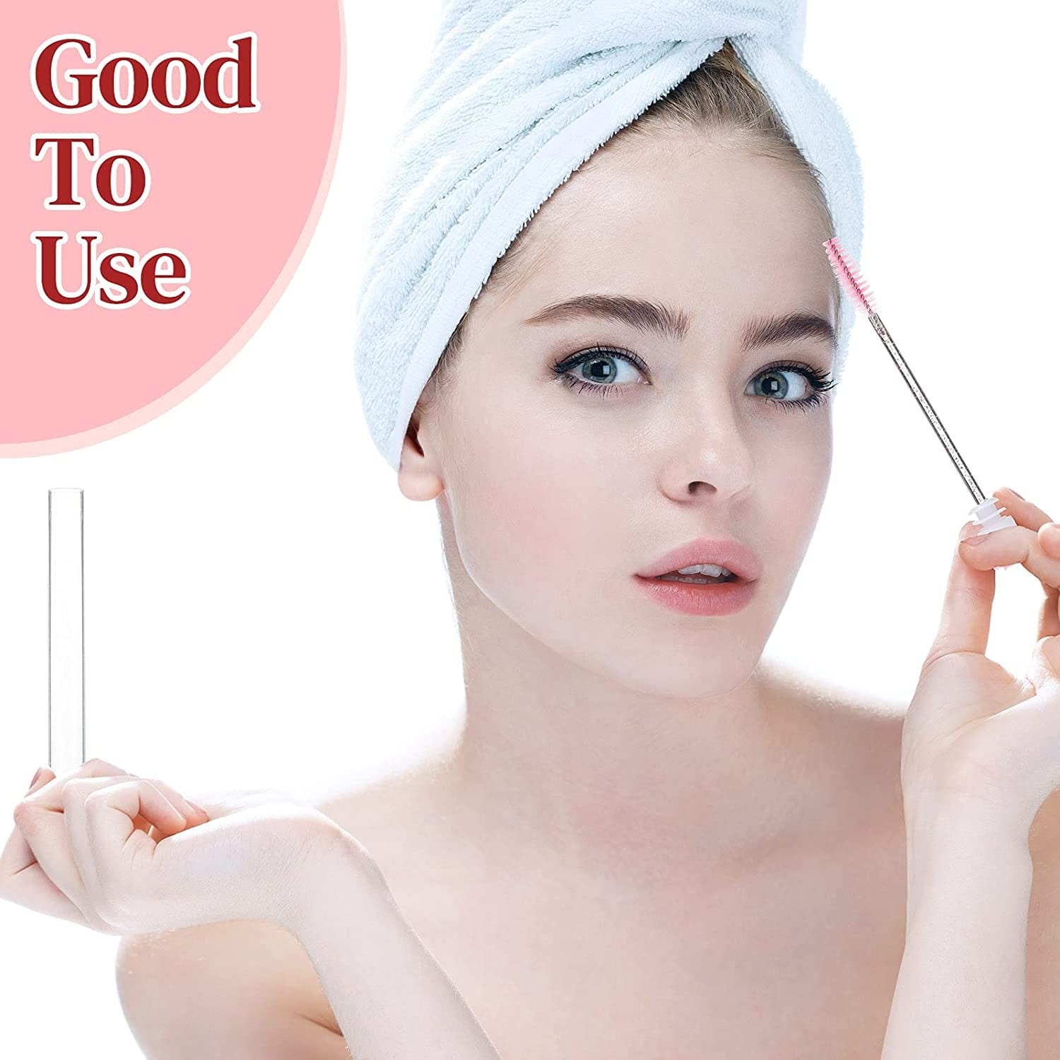 60 Pieces Disposable Mascara Wand Tube Set, 30 Diamond Empty Mascara Tube and 30 Crystal Eyelash Brush Spoolies Makeup Brush Eyebrow Applicator Tool for Lash Exention Supplies (Classic Style) Health & Beauty > Personal Care > Cosmetics > Cosmetic Tools > Makeup Tools Patelai   