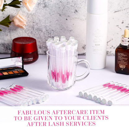 60 Pieces Mascara Wand Tube Set 30 Diamond Empty Eyelash Brush Tubes Spoolies 30 Mascara Wand Lash Extension Brushes Applicators Makeup Tools (110 Mm, Iridescent) Health & Beauty > Personal Care > Cosmetics > Cosmetic Tools > Makeup Tools Patelai   