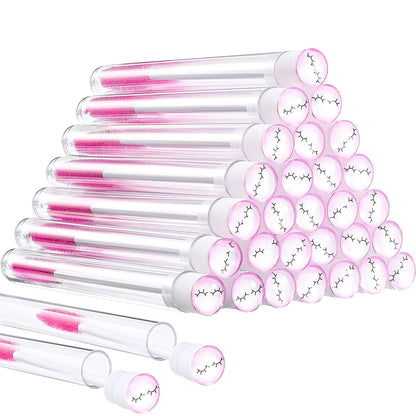 60 Pieces Mascara Wand Tube Set 30 Diamond Empty Eyelash Brush Tubes Spoolies 30 Mascara Wand Lash Extension Brushes Applicators Makeup Tools (110 Mm, Iridescent) Health & Beauty > Personal Care > Cosmetics > Cosmetic Tools > Makeup Tools Patelai Pink Lovely Style 