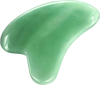 Jade Guasha Tool for Face - Gua Sha Facial Tools Stone for Face and Body Massage Skincare Prevents Wrinkles Health & Beauty > Personal Care > Cosmetics > Cosmetic Tools > Skin Care Tools icolorfuled   