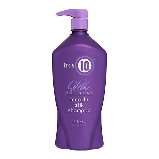 It'S a 10 Haircare Silk Express Miracle Silk Shampoo, 33.80 Fl. Oz. Health & Beauty > Personal Care > Hair Care It's A 10 33.8 Fl Oz (Pack of 1)  