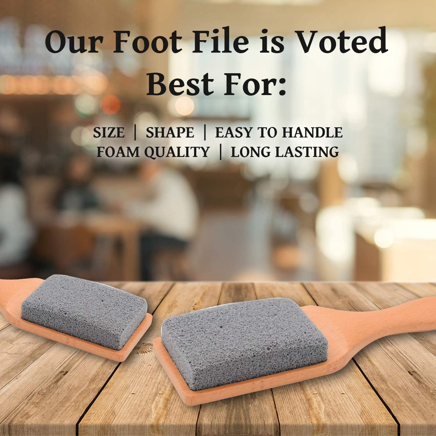 Professional Pedicure Foot File, Foot File Rasp, Callus Remover, Foot Scrubber - Perfect Foot Care for Cracked Heels - Corn Remover/File - Pedicure Tools, Heel Scraper File Health & Beauty > Personal Care > Foot Care Distributed by Miliamp   