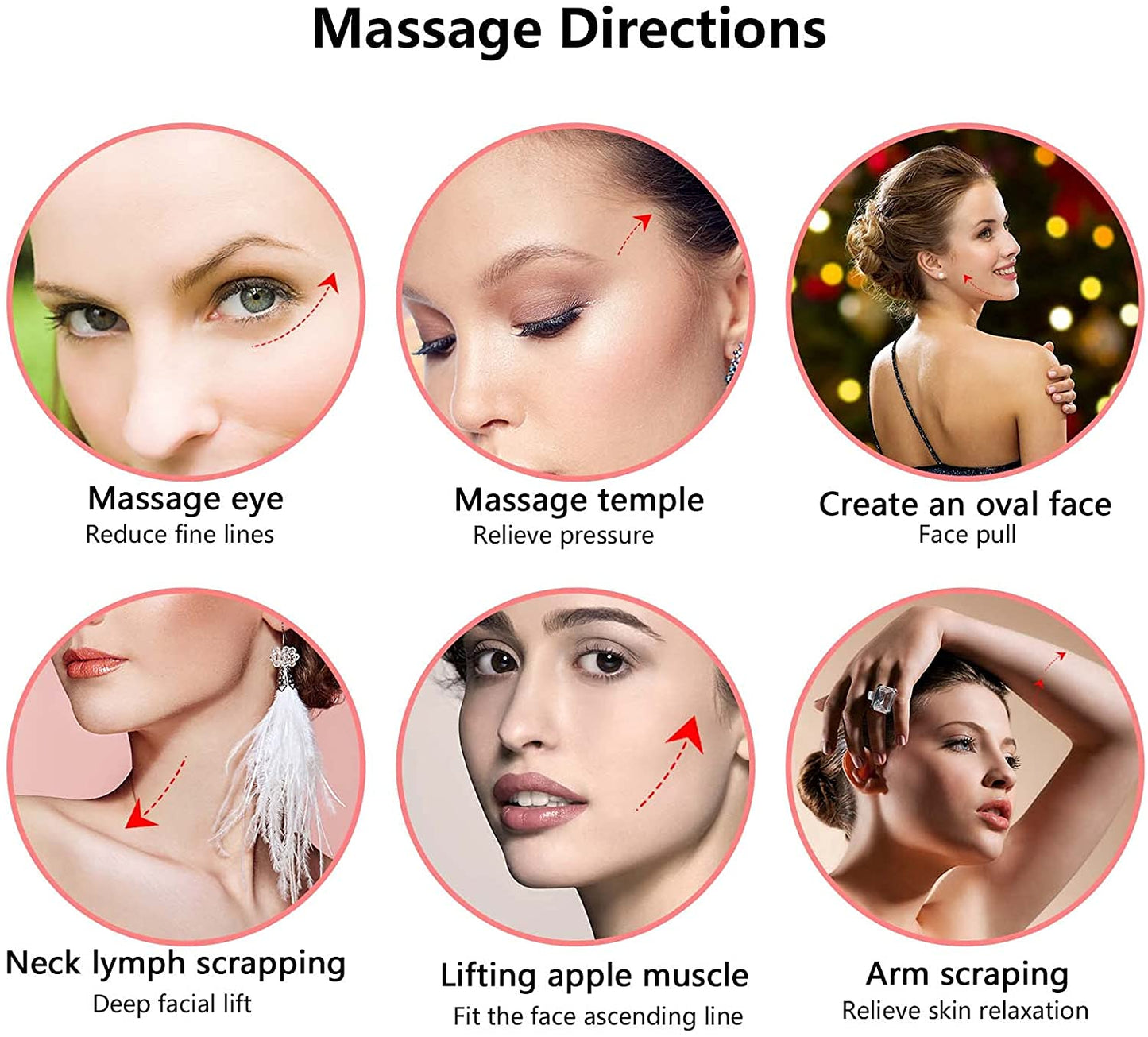 Gua Sha Facial Tools,Jade Gua Sha Massage Tool Comb Edge,Guasha Tool for Face, Gua Sha Stones for Body Muscle Relaxing Acupuncture Therapy… Health & Beauty > Personal Care > Cosmetics > Cosmetic Tools > Skin Care Tools WYGOAKG   