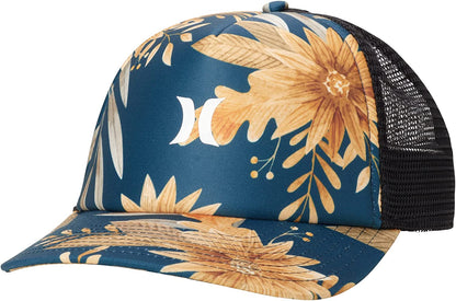 Hurley Women'S Curved Baseball Cap with Snap-Back Closure Apparel & Accessories > Clothing Accessories > Hats Hurley Mystic Navy One Size 