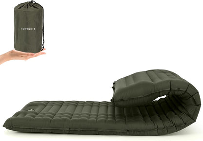Inflating Sleeping Pad for Camping.Lorpect 4.5 in Thick Sleeping Mat .Compact Waterproof Camping Air Mattress with Pillow.Foot Pressure Inflatable Camping Pads for Backpacking & Hiking.Blue Apparel & Accessories > Jewelry > Anklets Lorpect Green  