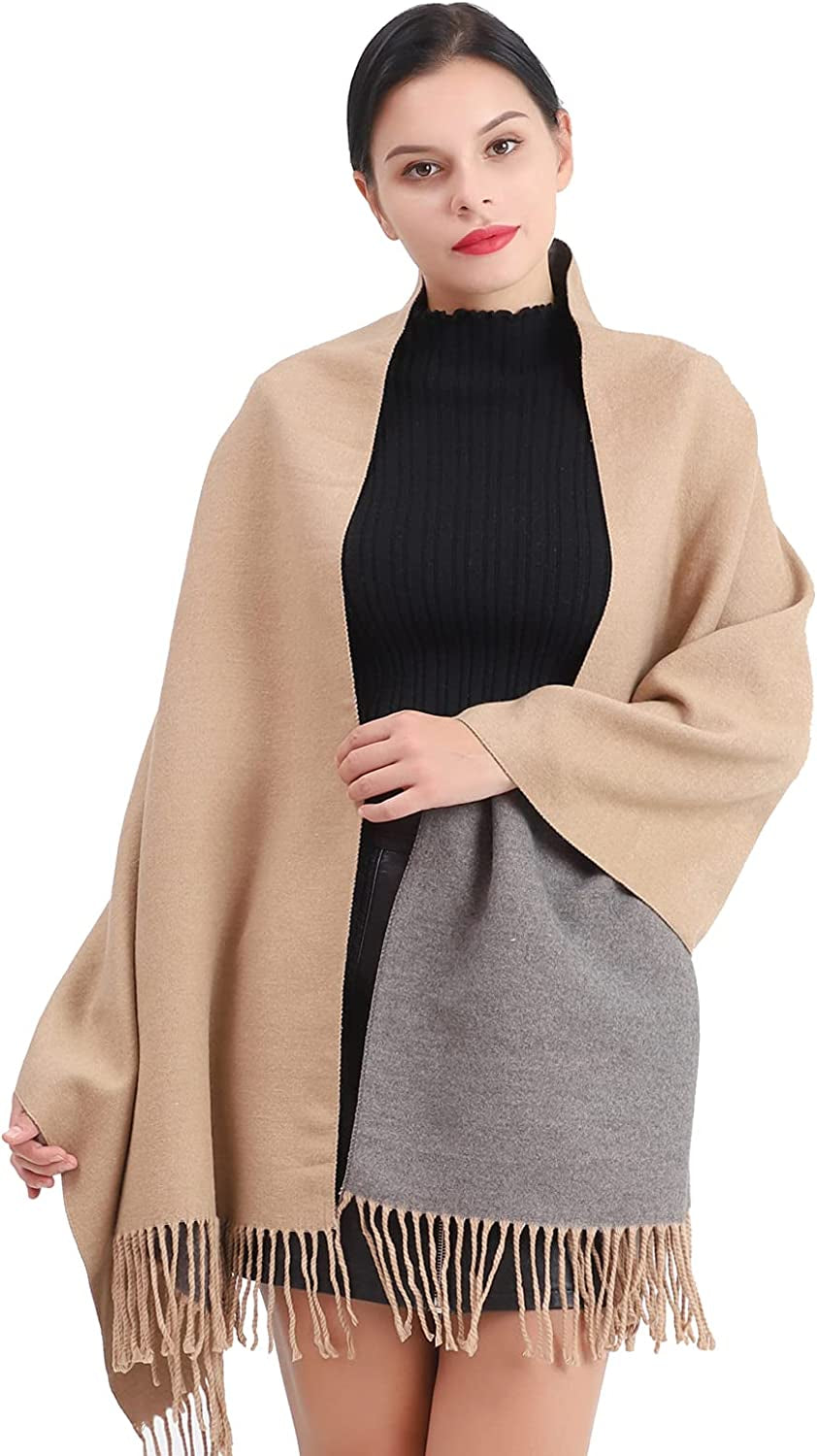 Scarves for Women Winter Warm Scarf Soft Oversized Scarfs for Womens Cashmere Large Shawl Cozy Thick Wraps Christmas Gift Apparel & Accessories > Clothing Accessories > Scarves & Shawls AKJWXN   