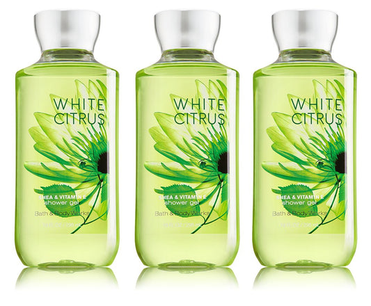 Lot of 3 Bath & Body Works White Citrus 8.0 Oz Shower Gel Health & Beauty > Personal Care > Cosmetics > Bath & Body Bath and Body Works   