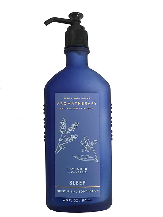 Bath & Body Works Aromatherapy Sleep - Lavender + Vanilla Body Lotion, 6.5 Fl Oz Health & Beauty > Personal Care > Cosmetics > Bath & Body Bath & Body Works   
