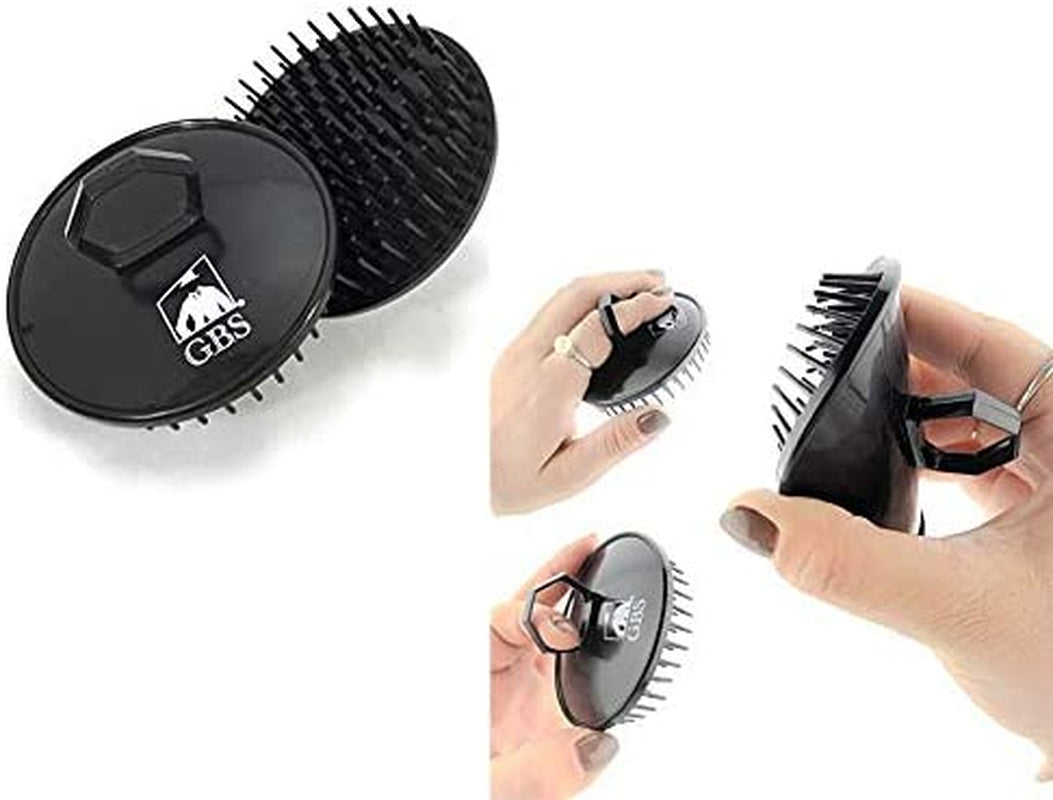 Hair Brush Massager Shampoo Hair Scalp Soft Dandruff Cleaning Shower Massager 4 Pack for Men Women Kids the Best Invigorating Head Scrubber! Health & Beauty > Personal Care > Hair Care G.B.S   