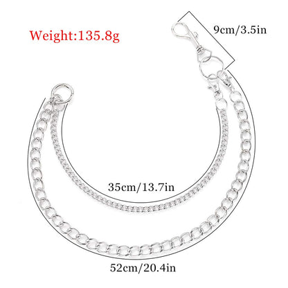 Dresbe Boho Layered Body Chains Silver Waist Chain Dainty Body Jewelry Accessories for Women and Girls Apparel & Accessories > Jewelry > Body Jewelry Dresbe   