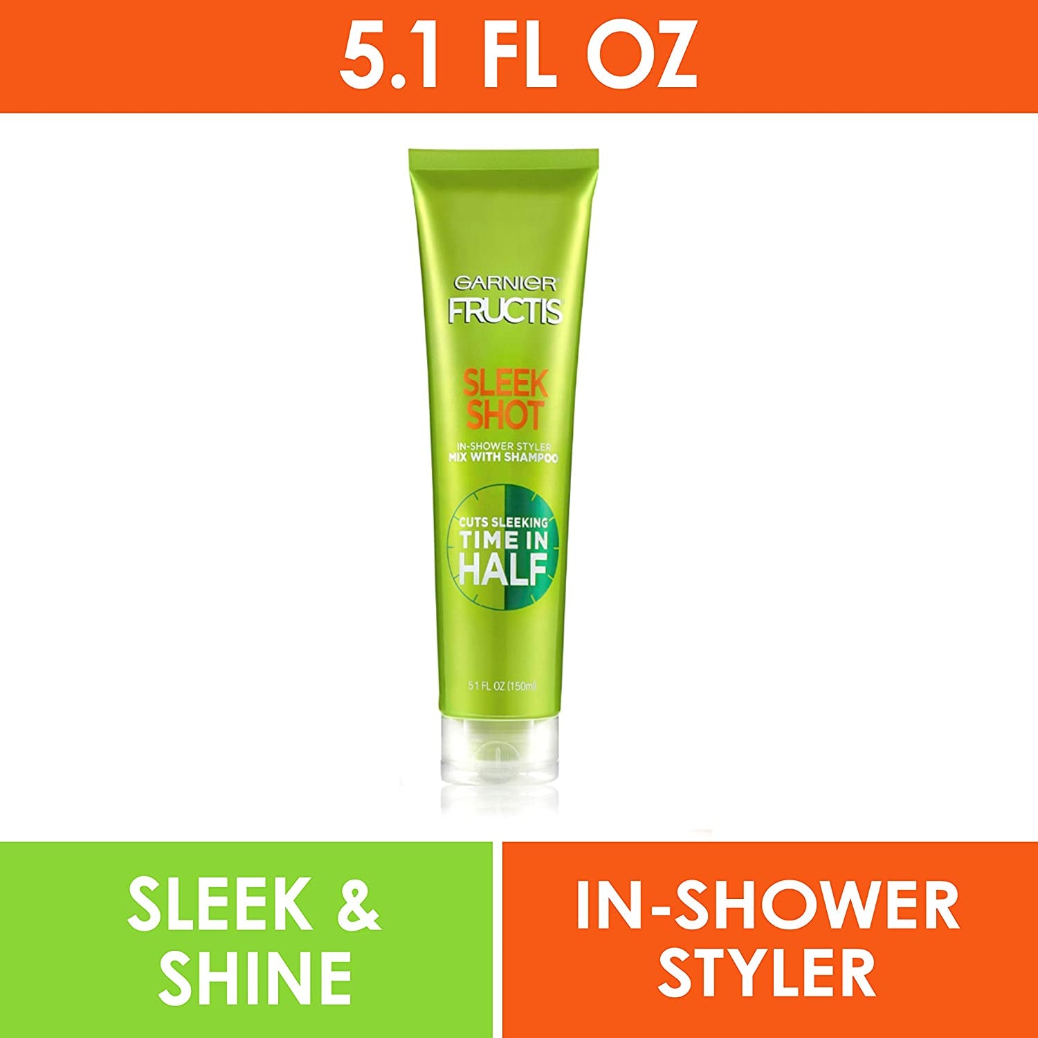 Garnier Hair Care Fructis Sleek Shot In-Shower Styler, 5.1 Fluid Ounce Health & Beauty > Personal Care > Hair Care Garnier   