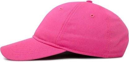 DALIX Womens Cap Adjustable Hat 100% Cotton Black White Gold Lavender Blue Pink Lime Green Hot Pink Apparel & Accessories > Clothing Accessories > Hats DALIX   