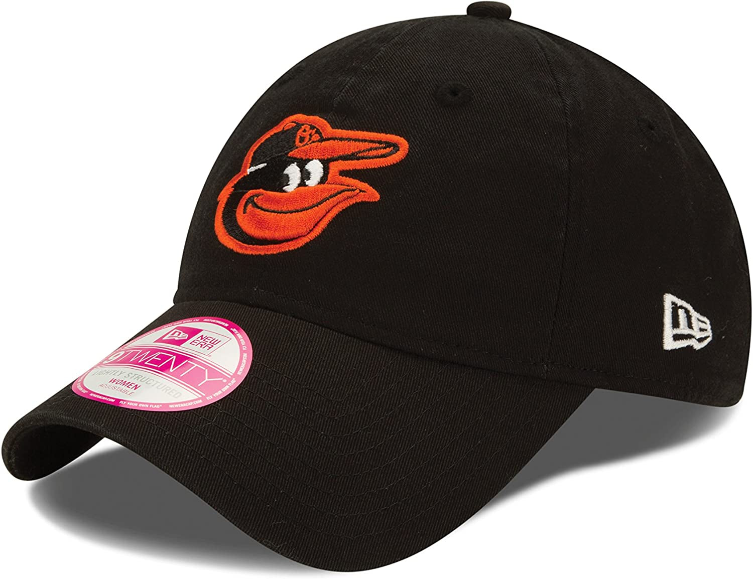 New Era MLB Women'S Essential 9Twenty Adjustable Cap Apparel & Accessories > Clothing Accessories > Hats New Era Baltimore Orioles  