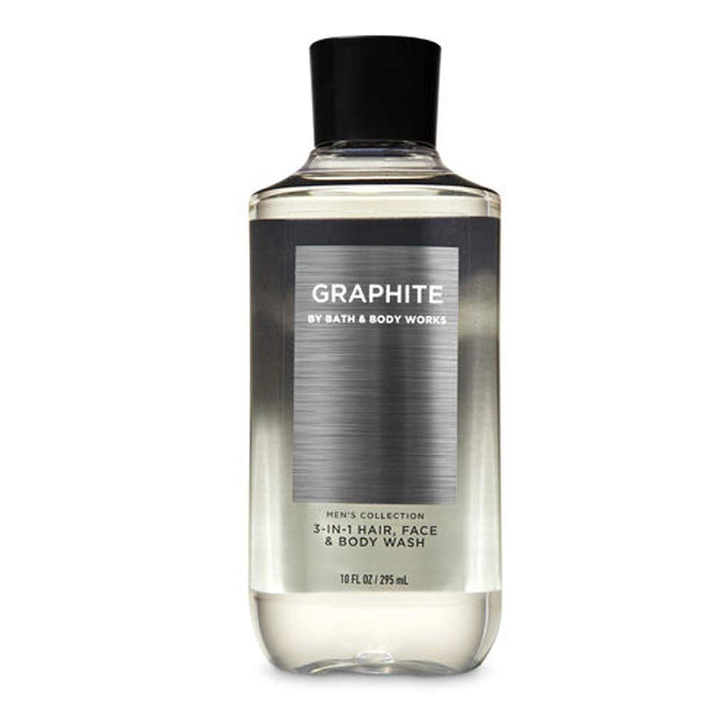 BATH and BODY WORKS, GIFT SET GRAPHITE for MEN ~ BODY WASH ~ BODY CREAM and DEODORIZING BODY SPRAY- FULL SIZE Health & Beauty > Personal Care > Cosmetics > Bath & Body Bath & Body Works   