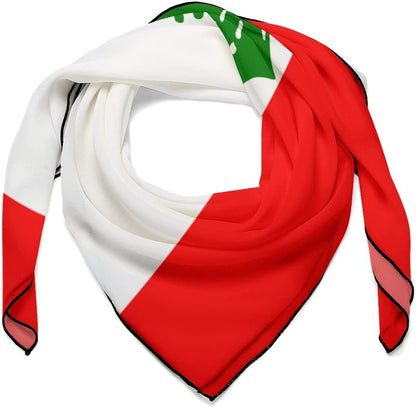 Buonota Ukrainian Flag Fashion Square Scarf Neck Scarf Head Scarf Shawl, Very Suitable for Events, Parties, Weddings, Travel, Birthday Gifts Apparel & Accessories > Clothing Accessories > Scarves & Shawls Buonota White-style-25  