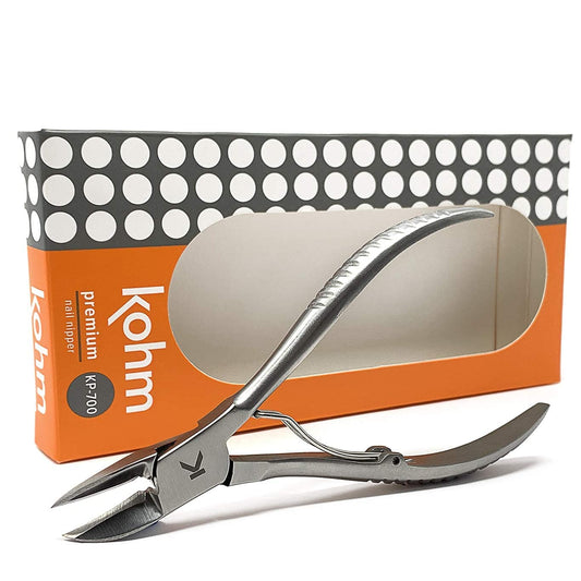 KOHM Ingrown Toenail Clippers for Thick Nails - 5" Long KP-700 Heavy Duty Stainless Steel Toe Nail Nippers Tool for Men, Women, Seniors & Adults - Professional Podiatrist Tool Health & Beauty > Personal Care > Cosmetics > Cosmetic Tools > Nail Tools wholehealthsupply   