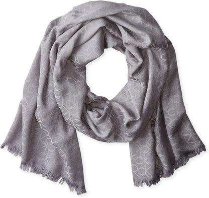 Calvin Klein Women'S Pashmina Scarf Apparel & Accessories > Clothing Accessories > Scarves & Shawls Calvin Klein Grey Heather One Size 
