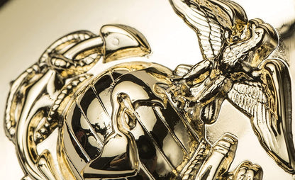 USMC White Dress Buckle Apparel & Accessories > Clothing Accessories > Belts Marlow White   