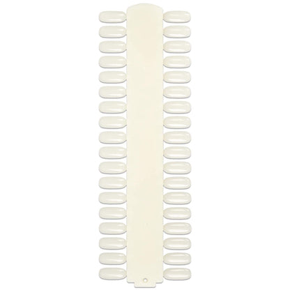 Beauticom® 50 Clear Acrylic False Tip Sticks with Metal Ring Holders Fan-Shaped Nail Art Display Chart Practice Tips Tool - 50 Tips Health & Beauty > Personal Care > Cosmetics > Cosmetic Tools > Nail Tools Beauticom Tips Palette (Natural) 36 Count (Pack of 10) 