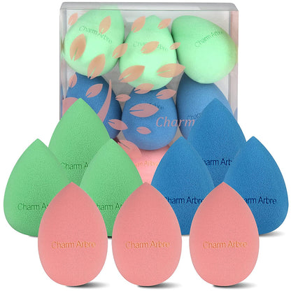 Charm Arbre Makeup Blender Sponge Set,Cosmetics Tool,Multi-Functional Beauty Blender for Powder, Liquid and Cream, Blending Applicators for Foundations,Light Red and Beige 4Pcs Set. Health & Beauty > Personal Care > Cosmetics > Cosmetic Tools > Makeup Tools Charm Arbre Blue,Green,Red  
