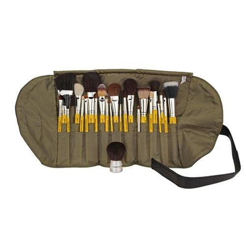 Bdellium Tools Professional Makeup Brush Studio Series - Luxury 24Pc. Brush Set with Roll-Up Pouch Health & Beauty > Personal Care > Cosmetics > Cosmetic Tools > Makeup Tools BDELLIUM TOOLS   