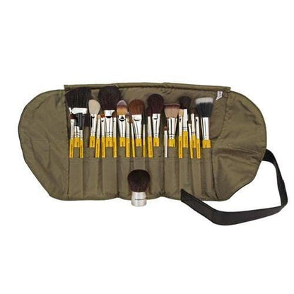Bdellium Tools Professional Makeup Brush Studio Series - Luxury 24Pc. Brush Set with Roll-Up Pouch Health & Beauty > Personal Care > Cosmetics > Cosmetic Tools > Makeup Tools BDELLIUM TOOLS   