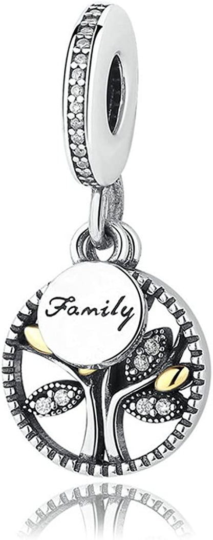 Everbling Nature Tree of Life Leaves Poetic Blooms Daisy Flower 925 Sterling Silver Bead Fits European Charm Bracelet Apparel & Accessories > Jewelry > Bracelets Everbling   