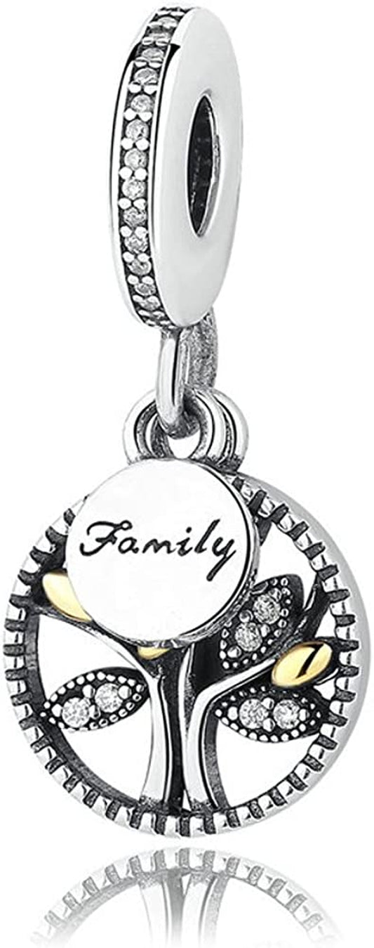 Everbling Nature Tree of Life Leaves Poetic Blooms Daisy Flower 925 Sterling Silver Bead Fits European Charm Bracelet Apparel & Accessories > Jewelry > Bracelets Everbling   