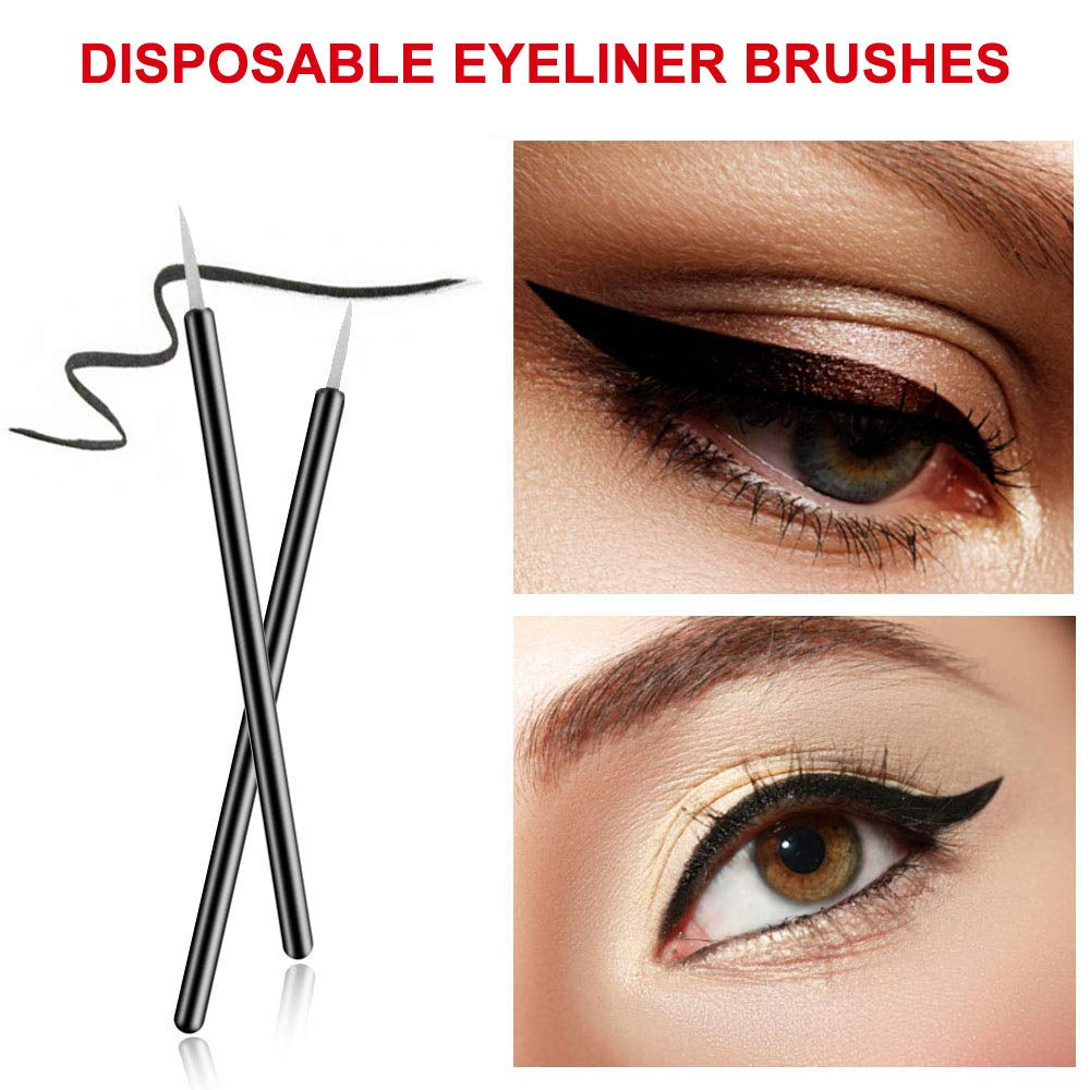 Makeup Palette Cosmetic Palette with Spatula Tool and 100 PCS Makeup Applicators Kit Include Mascara Wands, Lipstick Applicators, Fine Eyeliner Brush Health & Beauty > Personal Care > Cosmetics > Cosmetic Tools > Makeup Tools JJONE   
