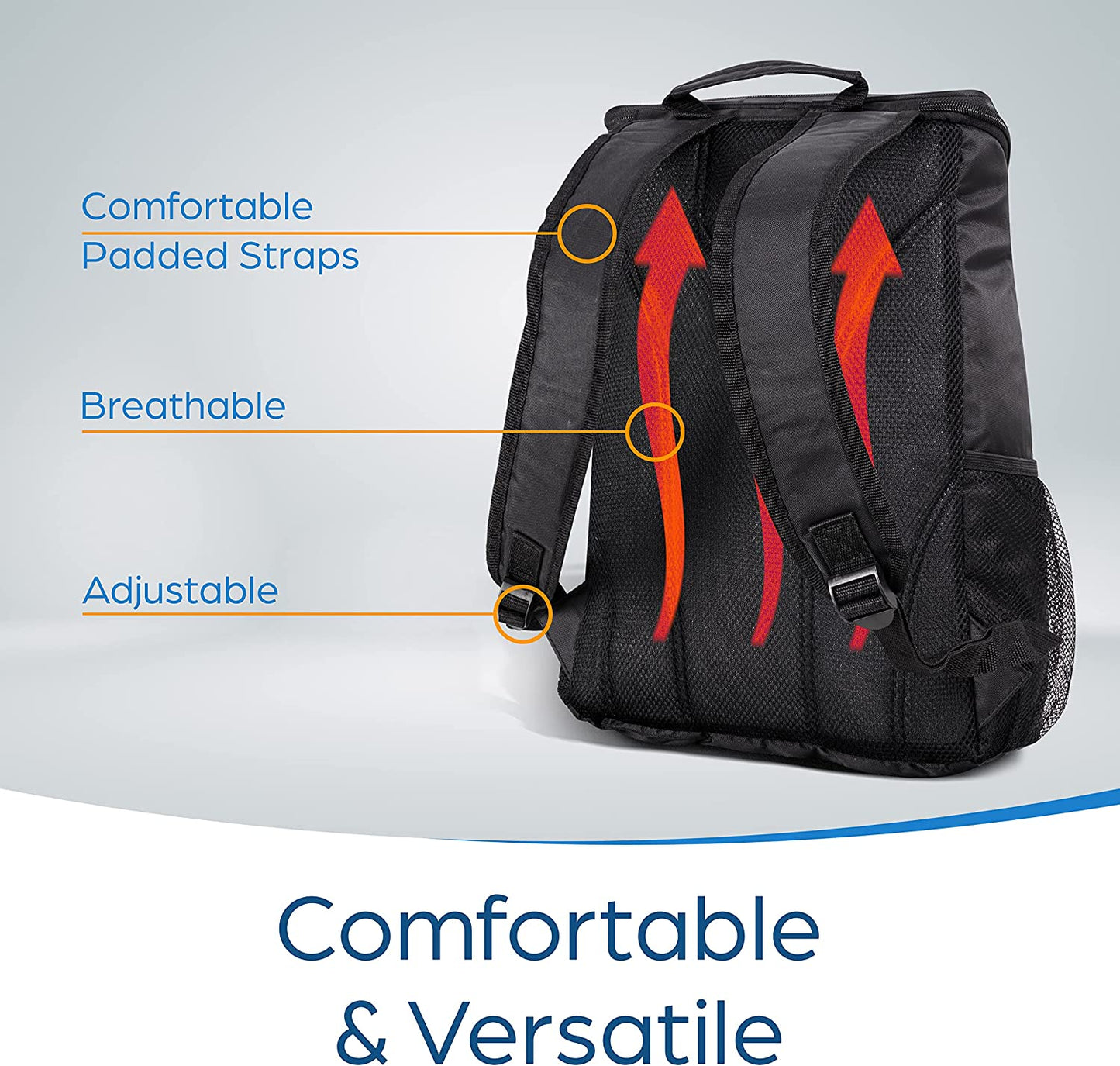 Insulated Cooler Backpack for Men, Women & Kids - Leakproof - Lightweight Lunch Backpack Cooler for Picnics, Hiking, Camping by Hydracentials Apparel & Accessories > Jewelry > Bracelets Hydracentials   