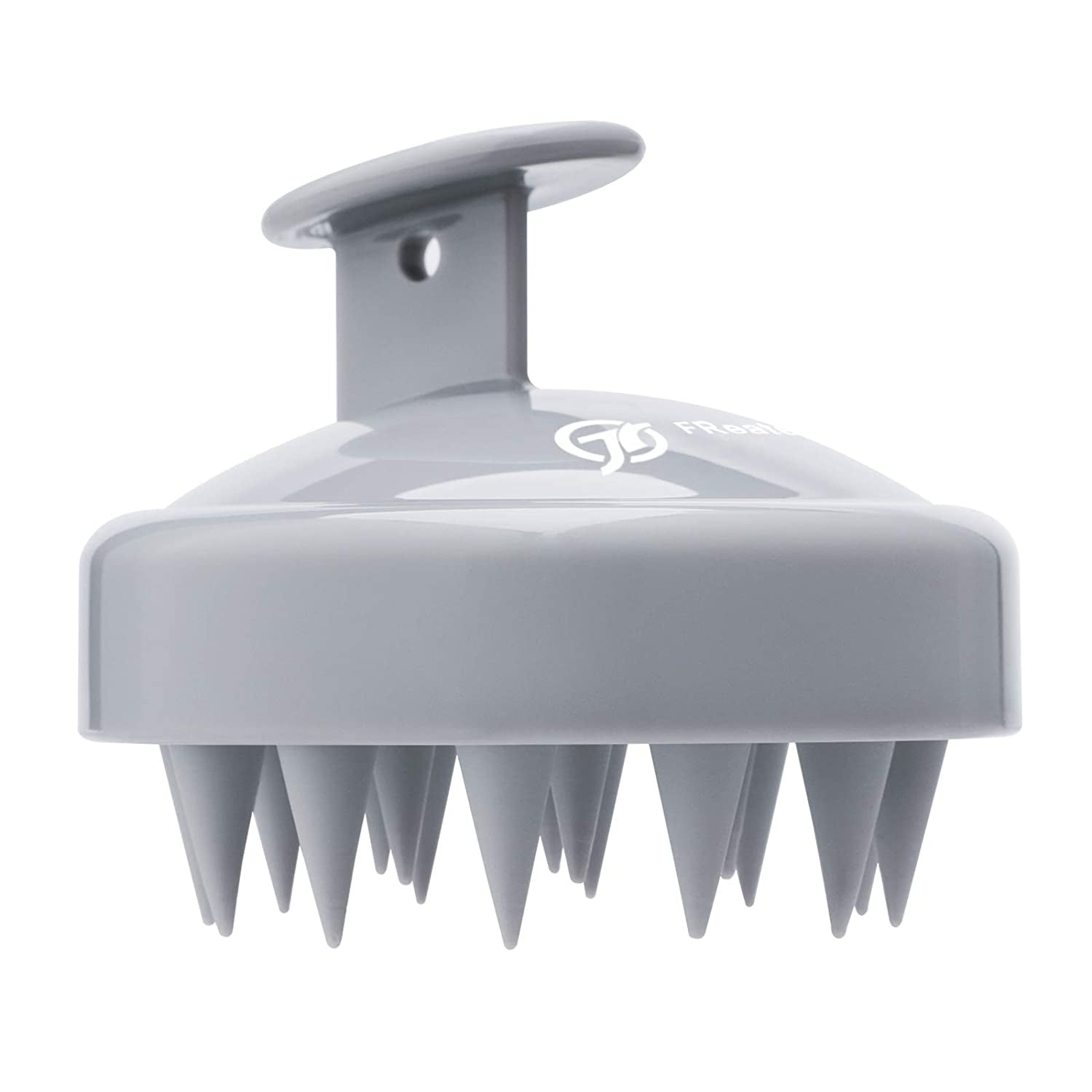 FREATECH Scalp Massager Shampoo Brush with Long & Flexible Silicone Bristles for Hair Care and Head Relaxation, Glide through Hair Easily, Dandruff Removal and Itching Relief, Wet and Dry, Pink Health & Beauty > Personal Care > Hair Care FREATECH Gray  