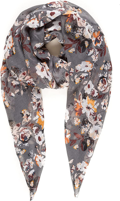 Scarfs for Women Lightweight Floral Flower Fashion Wrap Shawl Fall Winter Apparel & Accessories > Clothing Accessories > Scarves & Shawls MIMOSITO Cuscuta-1  