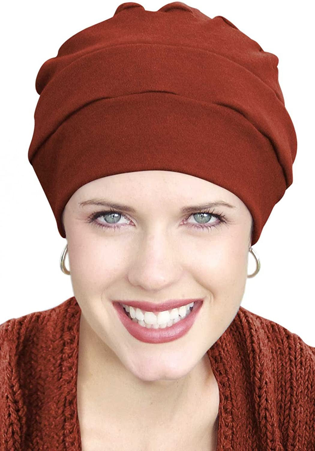 Headcovers Unlimited Three Seam Turban - 100% Cotton Hat Apparel & Accessories > Clothing Accessories > Headwear Headcovers Unlimited Autumn One Size 