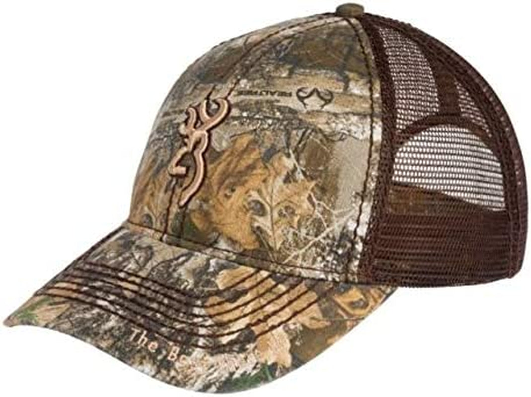 Browning Cap Apparel & Accessories > Clothing Accessories > Hats Browning Brown Realtree Edge One Size 