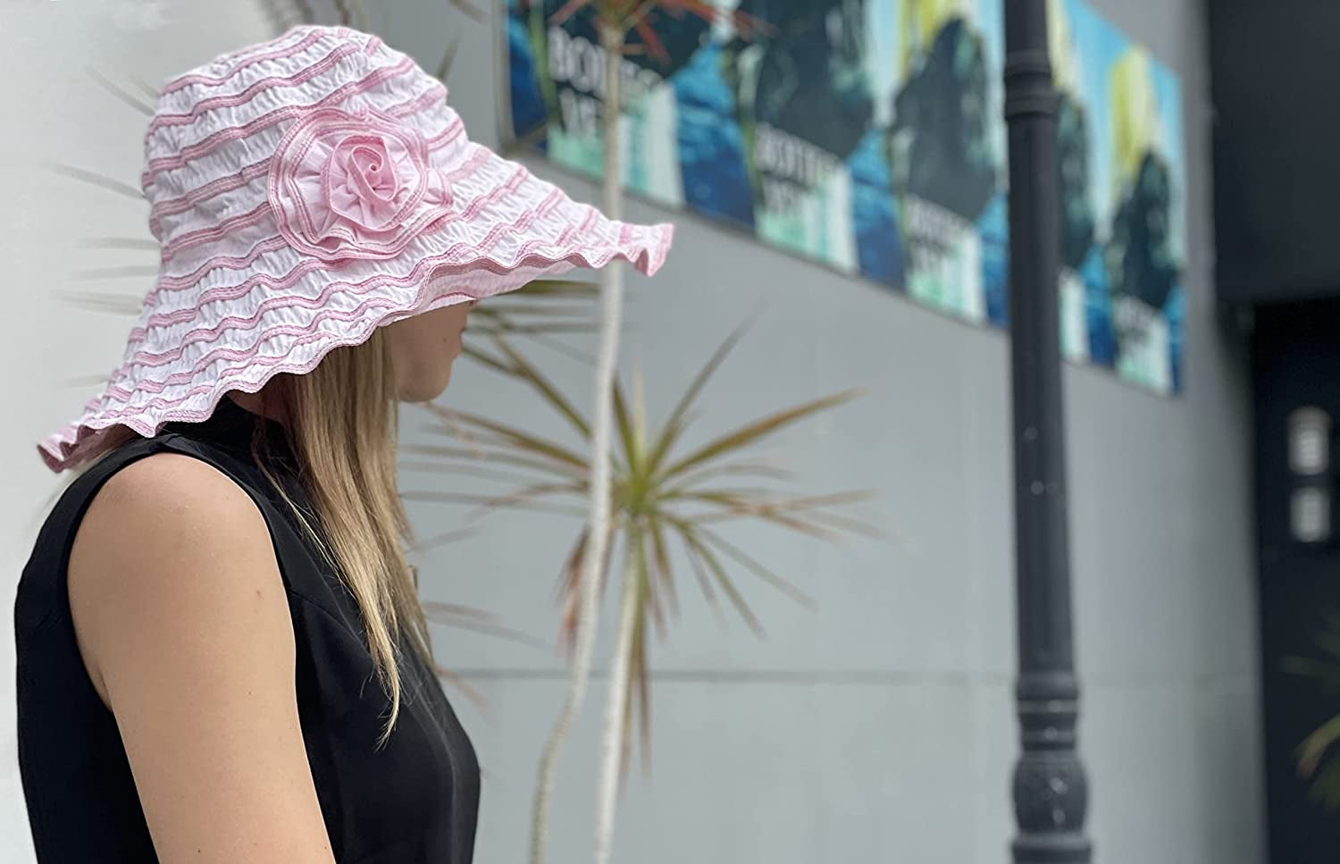 Women Folding Vintage Outdoor Sun Hats for Beach Garden Travelling UV Protection Apparel & Accessories > Clothing Accessories > Hats FORBUSITE   