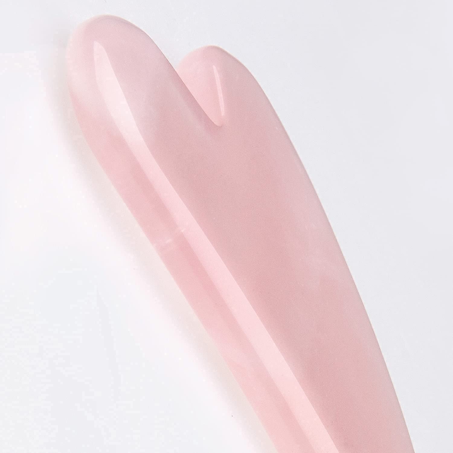 Pursalt Rose Quartz Gua Sha Facial Tools, Natural Jade Stone Scraping Massage Tools for Facial Lifting, Anti-Aging, Anti-Wrinkle, Luxury Box Heart Gifts for Women (Pink) Health & Beauty > Personal Care > Cosmetics > Cosmetic Tools > Skin Care Tools pursalt   
