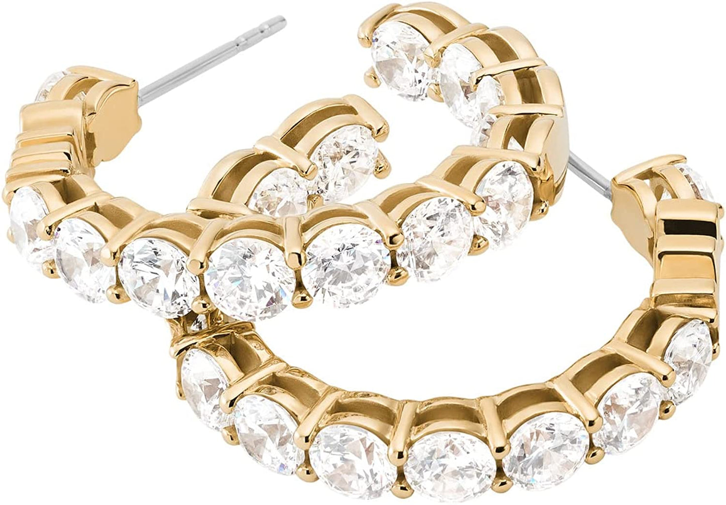 Michael Kors Women'S Gold-Tone Brass Hoop Earring (Model: MKJ7310710) Apparel & Accessories > Jewelry > Earrings Michael Kors   