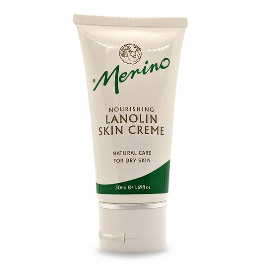 Merino Lanolin Cream Skin Care- Averts Stretch Mark Cream- Moisturizes Cracked Heel Repair, Hand Cream, Nipple Cream, Foot Cream, and Dry Skin (50G/1.7Oz Tube) Health & Beauty > Personal Care > Foot Care Merino Skin Care USA 1.76 Ounce (Pack of 1)  
