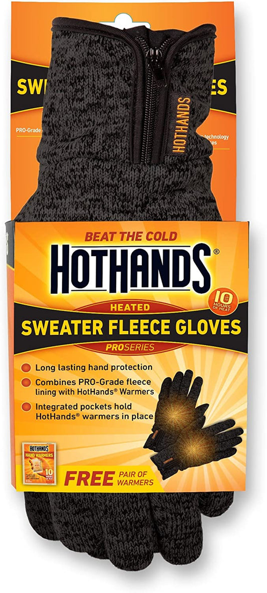 Hothands Unisex Sweater Fleece Gloves-Small/Med Apparel & Accessories > Clothing Accessories > Gloves & Mittens Heatmax, Inc.   