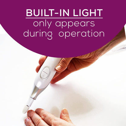 Beurer MP42 Nail Drill, 7-In-1 Nail Kit with Strong Sapphire Nail Drill Bits, Electric Nail File and Nail Buffer Includes Bright LED Light, Pedicure Kit and Manicure Set with Storage Case Health & Beauty > Personal Care > Foot Care Beurer   