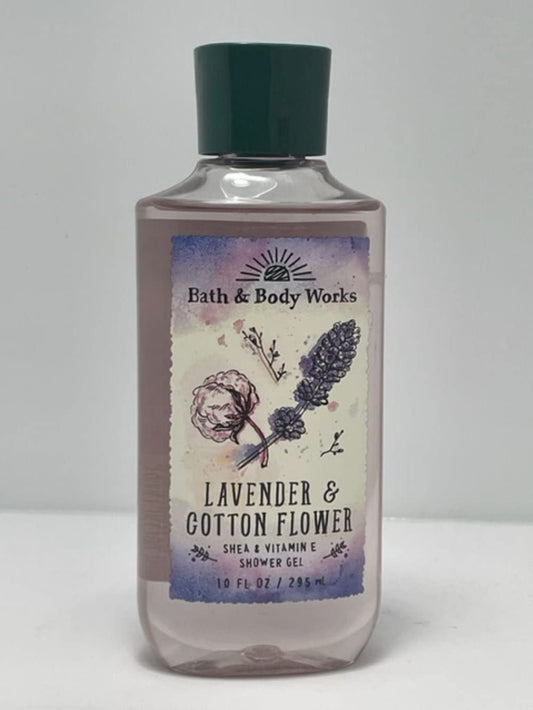 Bath and Body Works Lavender Cotton Flower Shower Gel 10 Ounce Health & Beauty > Personal Care > Cosmetics > Bath & Body Bath and Body Works   