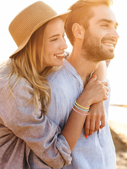 Boho String Bracelets for Women Waterproof Wave Surfer Bracelets for Summer Adjustable Rope Braided Bracelets Gifts for Teen Girls Cute Friendship Bracelets Pack Gifts for Holiday Apparel & Accessories > Jewelry > Bracelets Harry and Henry   