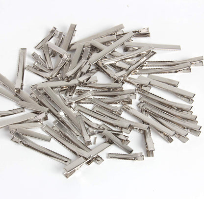 HAPY SHOP 80 Pcs Silver Alligator Hair Clip Flat Top with Teeth 3 Inch and 1.6 Inch for Hair Care, Arts & Crafts Projects, Dry Hanging Clothing, Office Paper Document Organization,2 Sizes Health & Beauty > Personal Care > Hair Care HAPY SHOP   