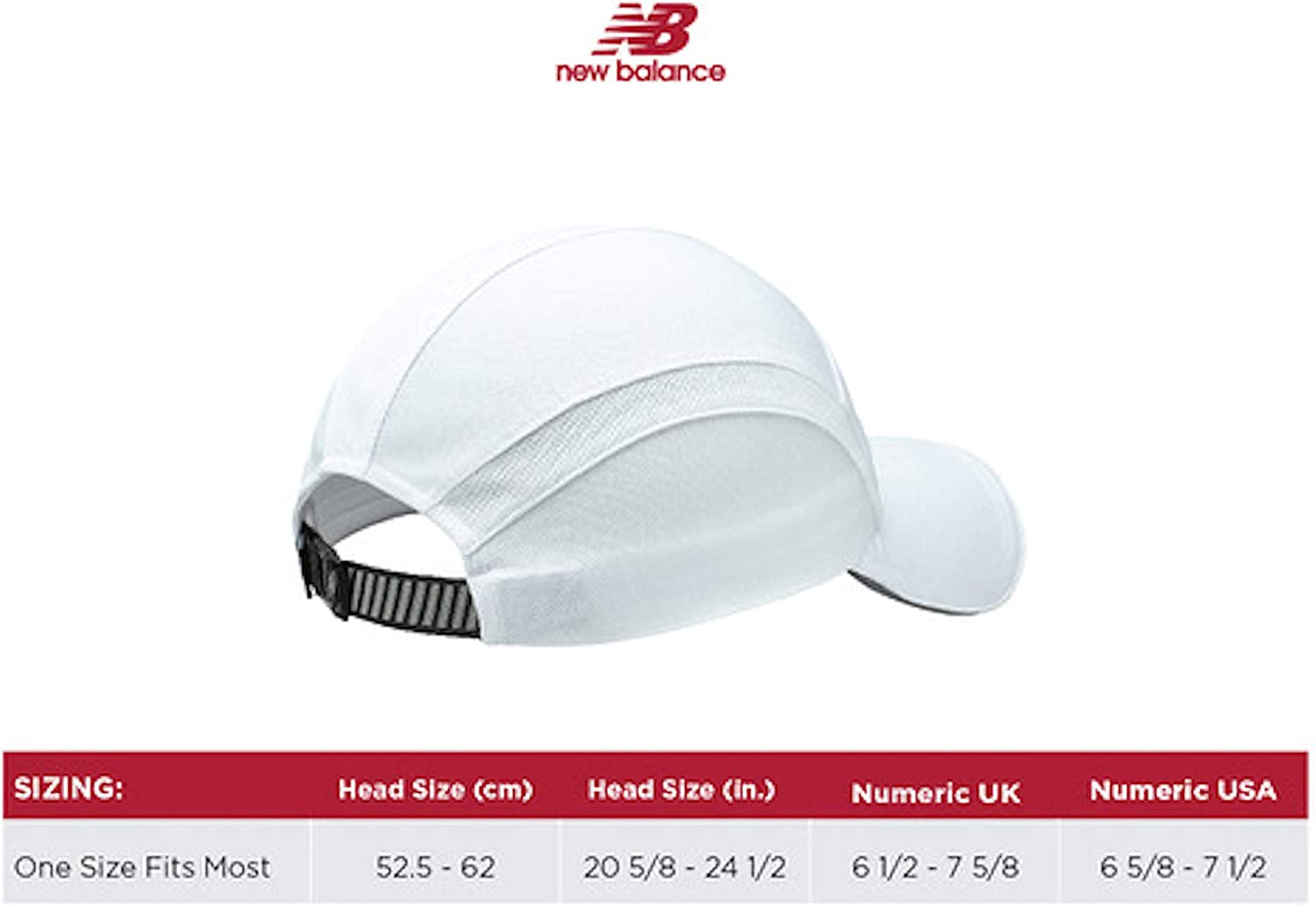 New Balance 5 Panel Performance Hat, Claret, One Size Apparel & Accessories > Clothing Accessories > Hats New Balance   