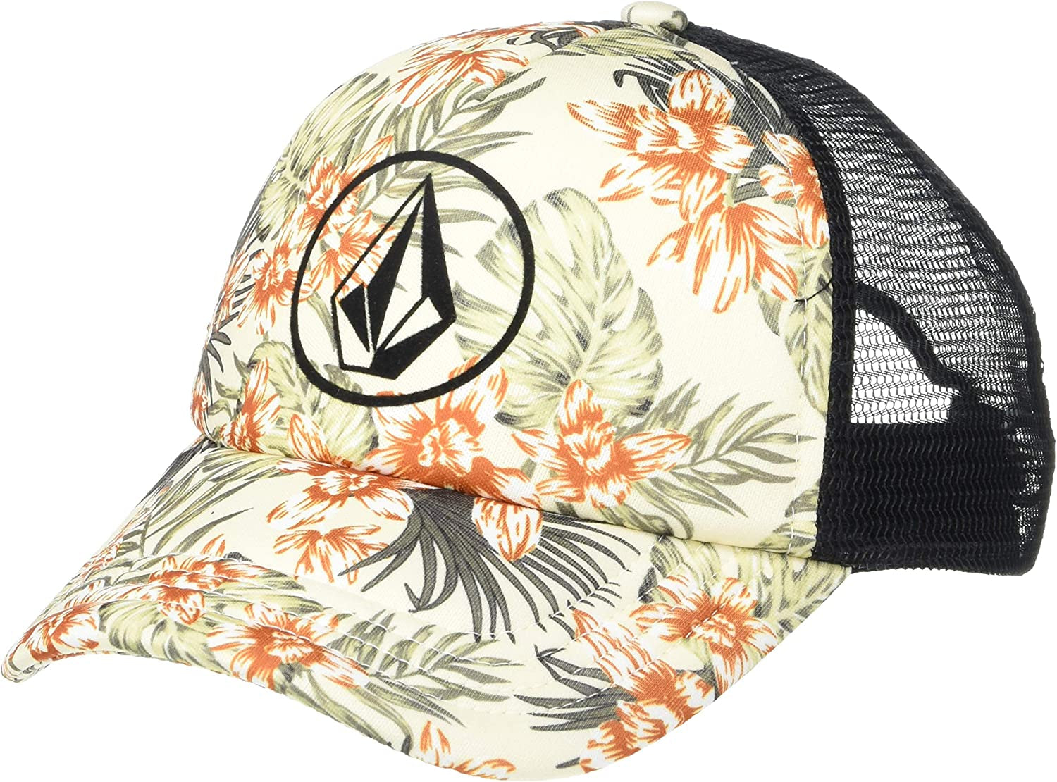 Volcom Women'S into Paradise Trucker Foam Snapback Hat Apparel & Accessories > Clothing Accessories > Hats Volcom Multi Floral One Size 
