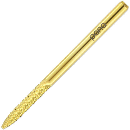 Premium PANA 3/32" Cuticle Clean Nail Carbide Bit for Professional, Nail Salon, Nail Trimmer, under Nail Cleaner, Electric Drill Machine, Manicure Tools (Silver-Snake Head, Fine) Health & Beauty > Personal Care > Cosmetics > Cosmetic Tools > Nail Tools PANA Gold-UNC Fine 