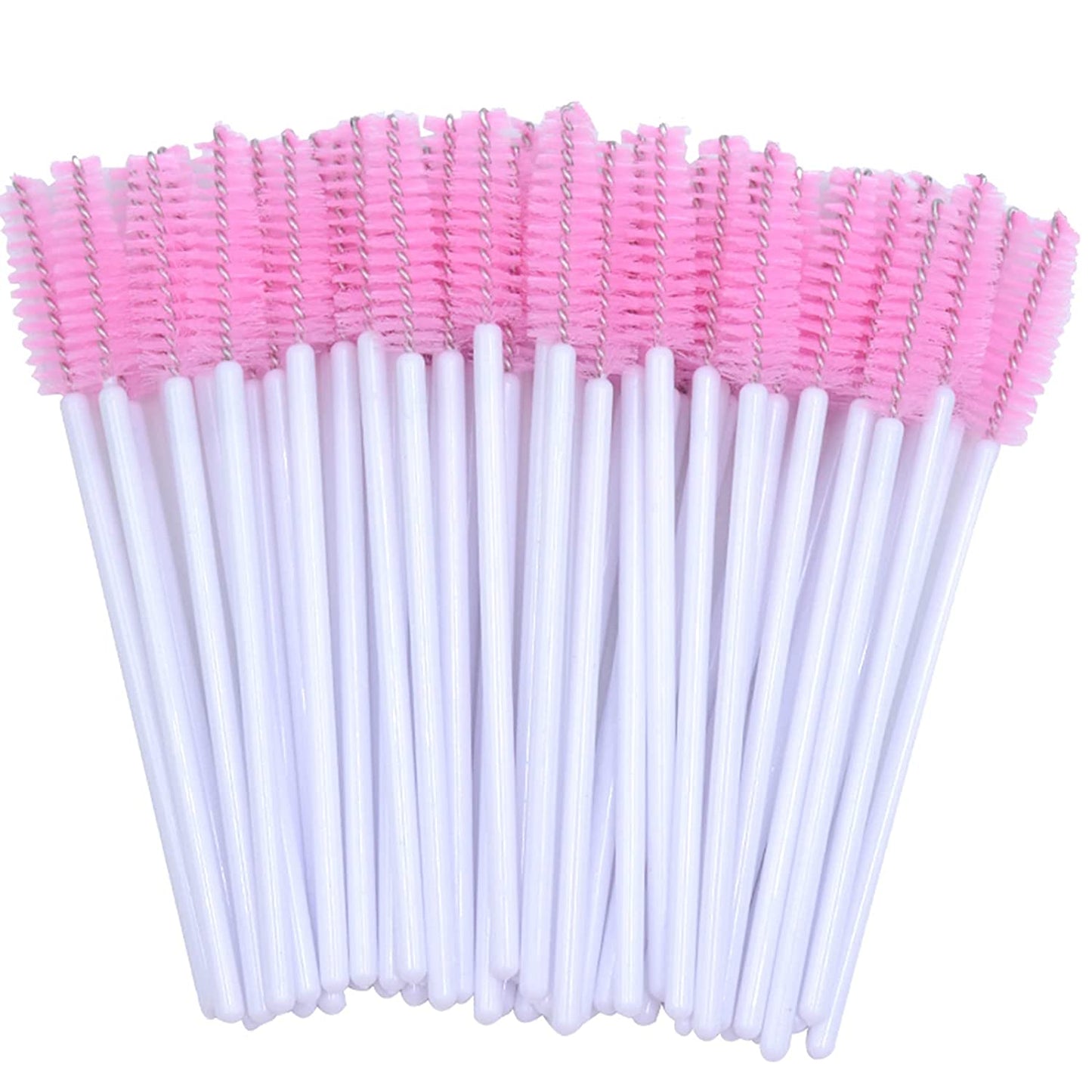 Myaokue-Up 100 Pack Eyelash Mascara Wands Disposable Lash Brushes for Extensions Makeup Applicator Tool, White/Pink… Health & Beauty > Personal Care > Cosmetics > Cosmetic Tools > Makeup Tools myaokue-up White/Pink  