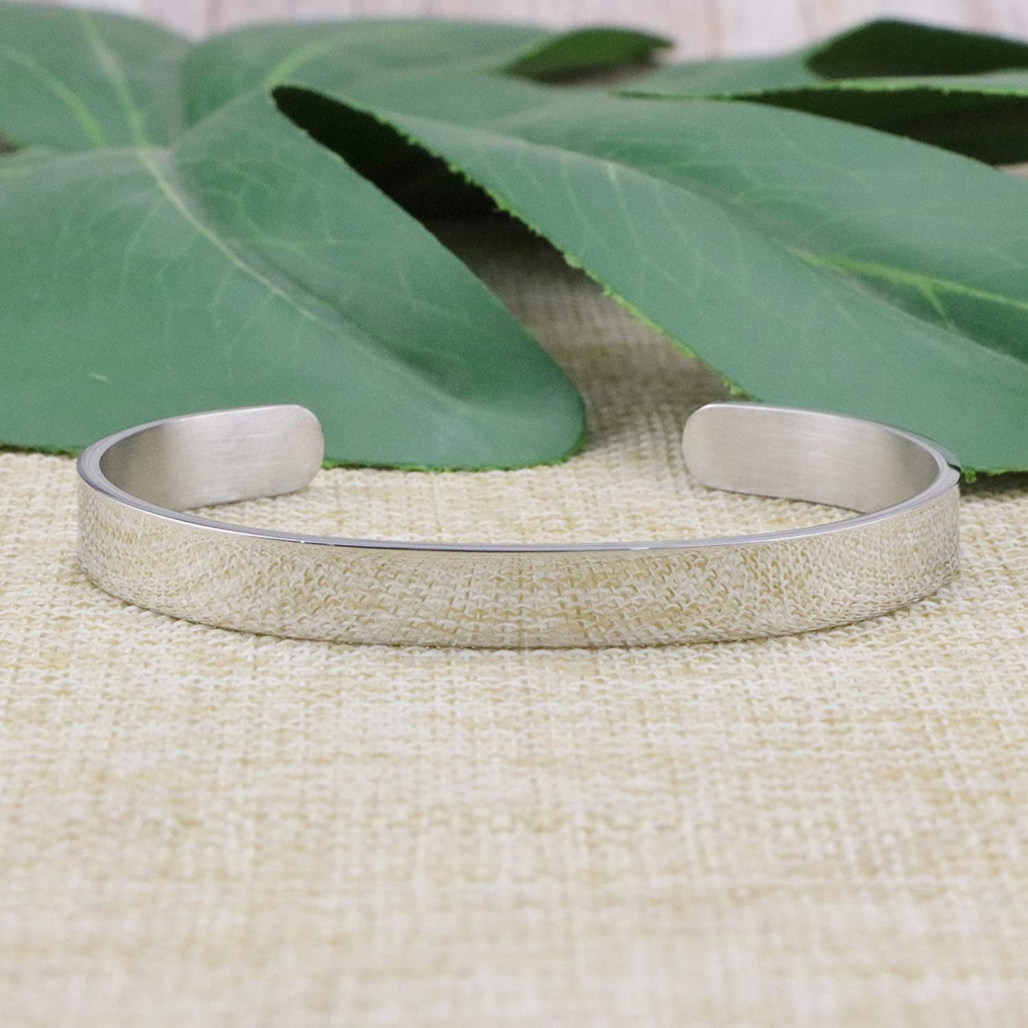 Joycuff Memorial Gifts for Women Inspirational Cuff Bracelet Sympathy Jewelry Loss of Loved One Sympathy Gifts Remember Her Apparel & Accessories > Jewelry > Bracelets JoycuFF   