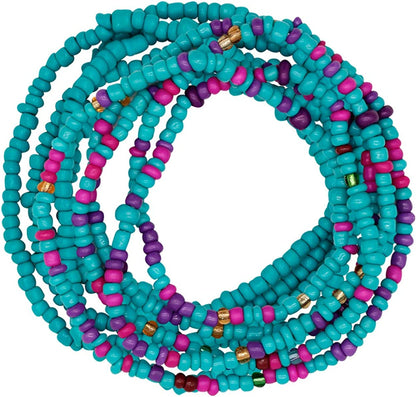 Taigood Waist Beads for Women African Waist Bead Body Chain, Beaded Belly Chain Body Jewelry Apparel & Accessories > Jewelry > Body Jewelry Taigood 2 Pieces Set 6  