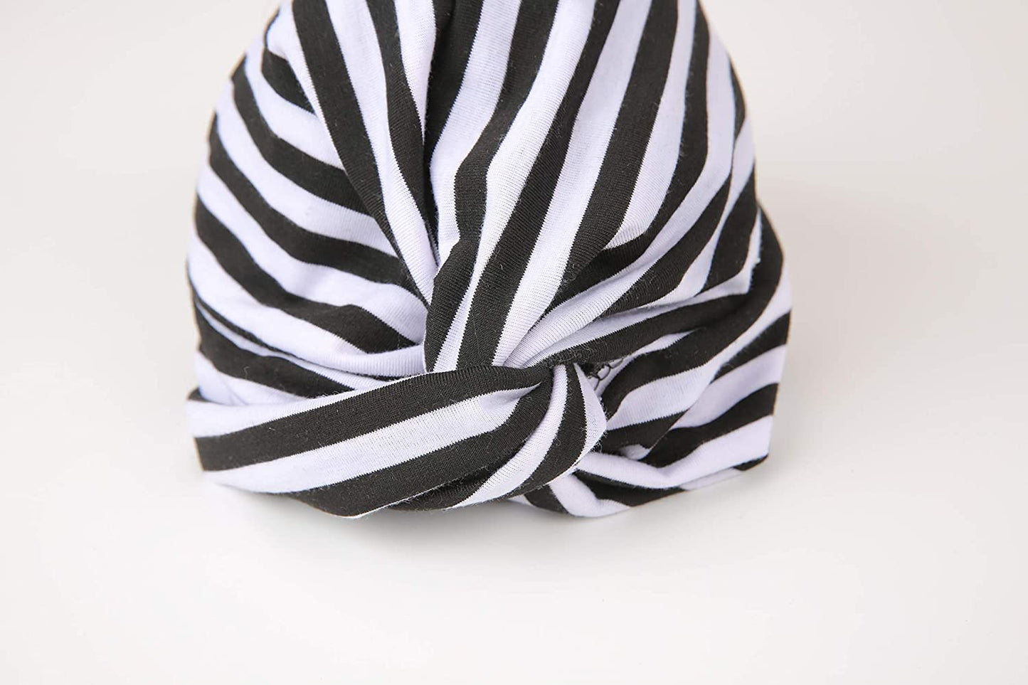 Cotton Striped Beanie Turban Chemo Hat Head Wrap Cap Headwear for Cancer Patients Apparel & Accessories > Clothing Accessories > Headwear beauty YFJH   